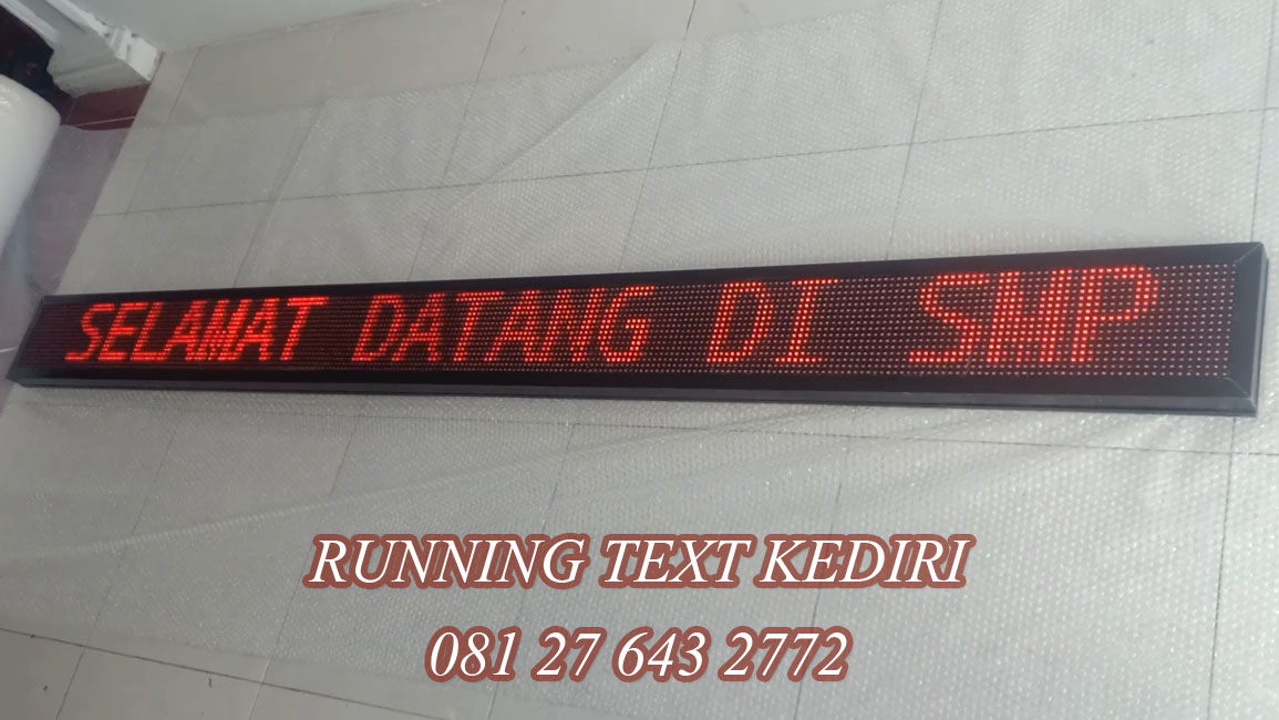 <p>Running text kediri dengan warna merah untuk sekolah yang dapat di beli mengunakan aplikasi siplah blibli dengan harga yang murah dan terjangkau. Dapatkan harga murah dan cashback sesuai ketentuan berlaku. Siapa tau anda dapat cashback dari kami. Sehingga pembelian lebih hemat dan menguntungkan.</p>